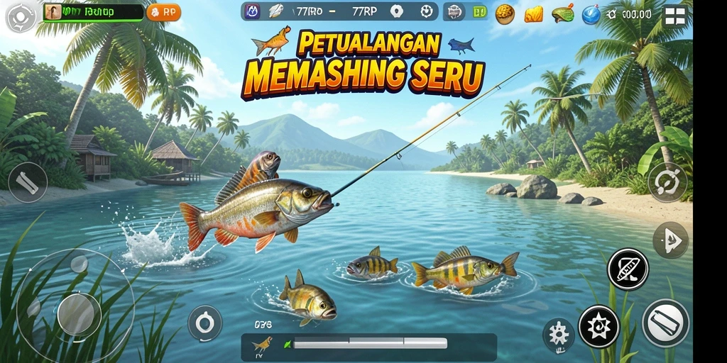 Tangkapan ikan yang mengesankan di 77RP