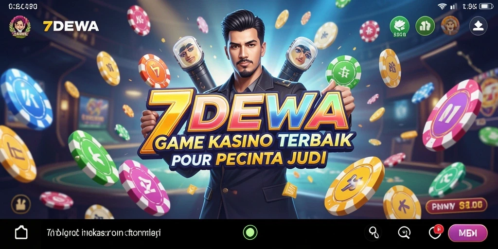 Tampilan menarik dari permainan Kasino 7DEWA yang memikat.