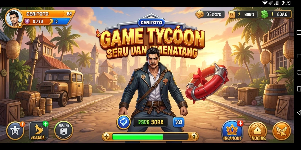 Tampilan gameplay CERITOTO yang menegangkan dan penuh strategi.