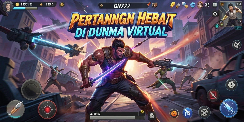 Gameplay seru dalam pertarungan epik di GN777.