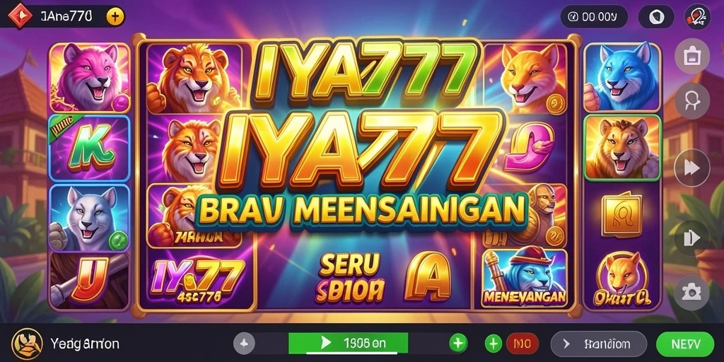 Tampilan gameplay menarik dan penuh warna dari IYA777.