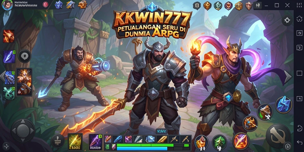 Tangkapan layar menampilkan aksi seru dalam gameplay KKWIN777.