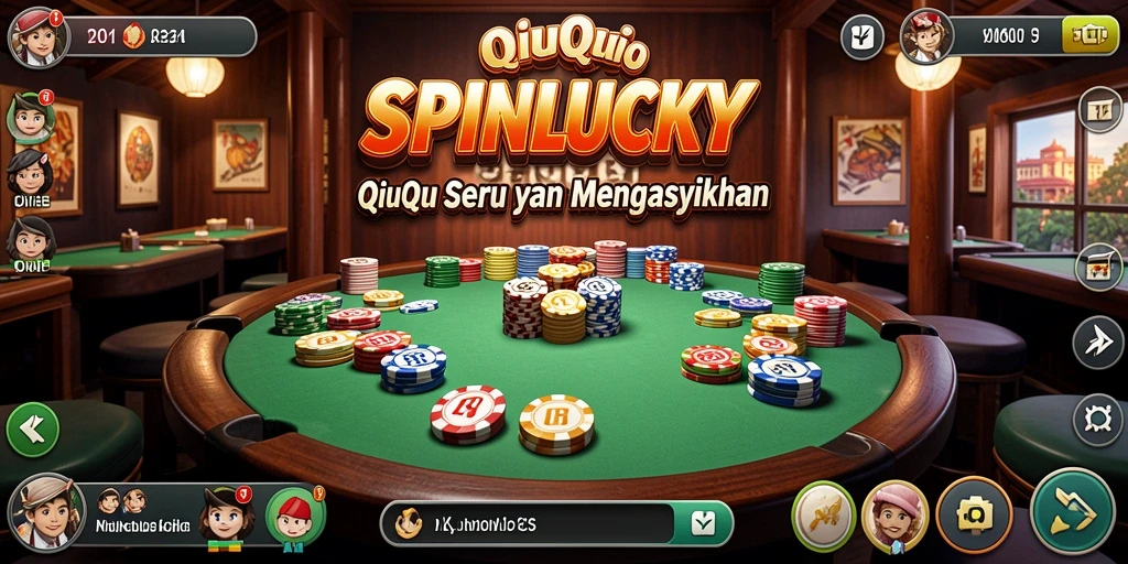 Tampilan gameplay seru dari SPINLUCKY QiuQiu.