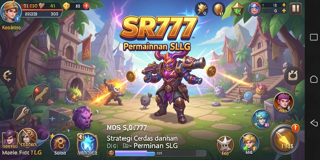Tampilan utama gameplay SR777 yang seru dan mendebarkan.