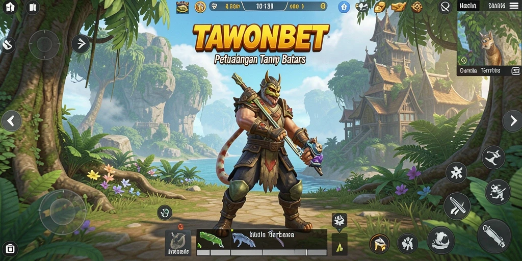 Gameplay seru di dunia terbuka TAWONBET yang penuh petualangan.