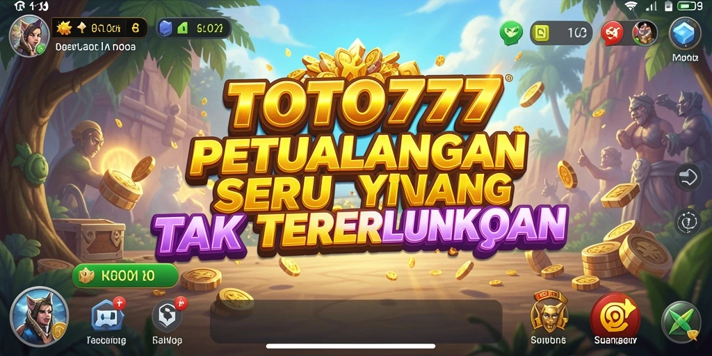 Gameplay seru dan menantang di TOTO777 dengan dunia yang luas.